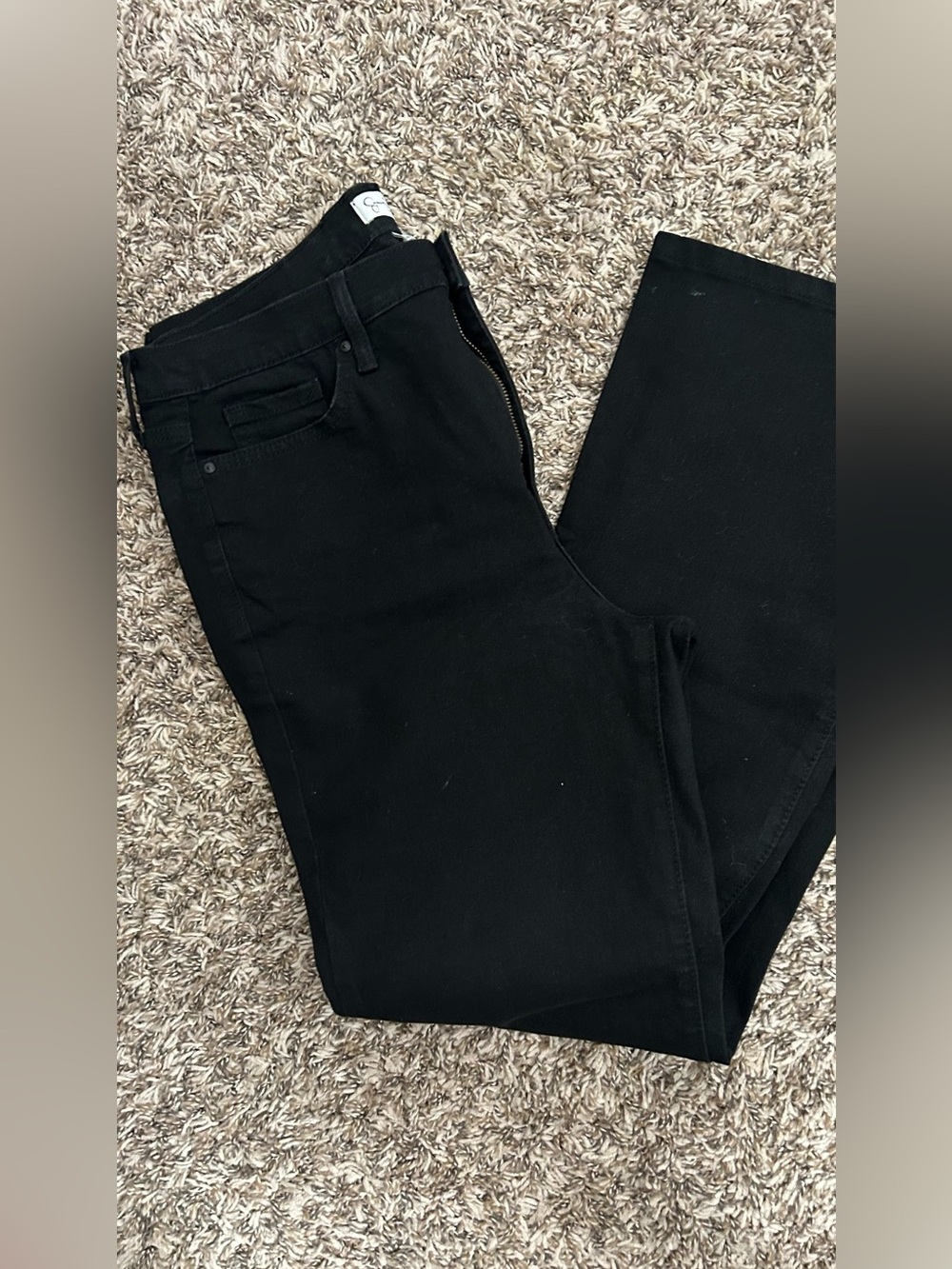 Jessica Simpson Mid-rise bootcut black jeans